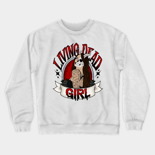 Living dead Crewneck Sweatshirt by Fourannas